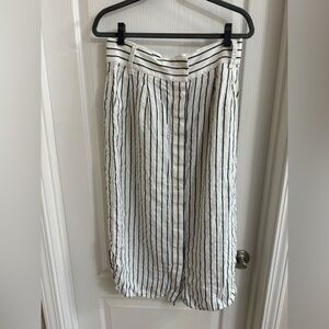 JM Peterman Linen Skirt
